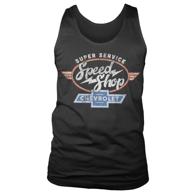 Chevrolet - Speed Shop Mens Tank Top Vest