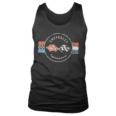 Chevrolet - Corvette 235 Retro Mens Tank Top Vest