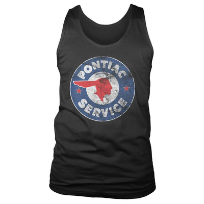 Pontiac - Service Logo Mens Tank Top Vest