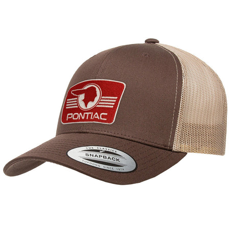 Pontiac - Retro Logo Patch Premium Trucker Cap