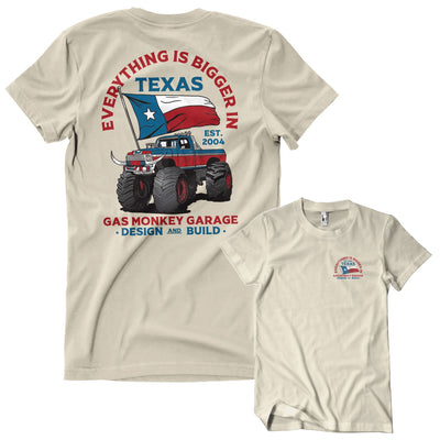 Gas Monkey Garage - Everything Is Bigger In Texas Mens T-Shirt