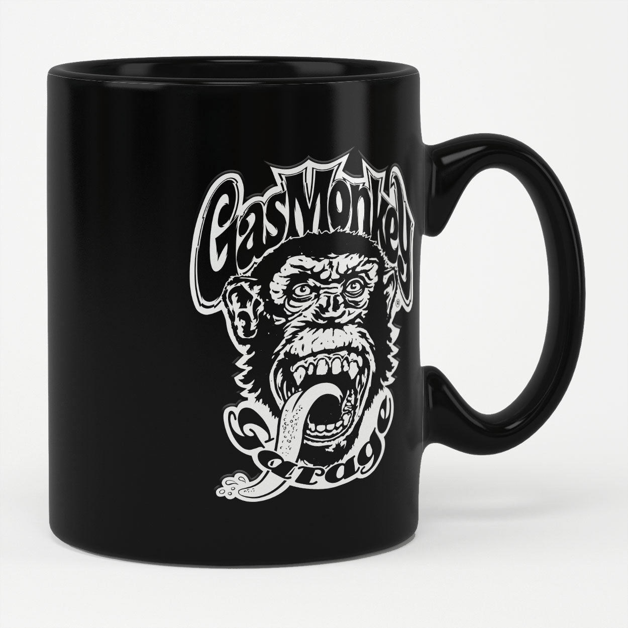Gas Monkey Garage Spitting Monkey Coffee Mug