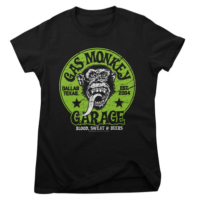 Gas Monkey Garage - Green Logo Women T-Shirt