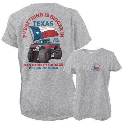 Gas Monkey Garage - Everything Is Bigger In Texas Women T-Shirt