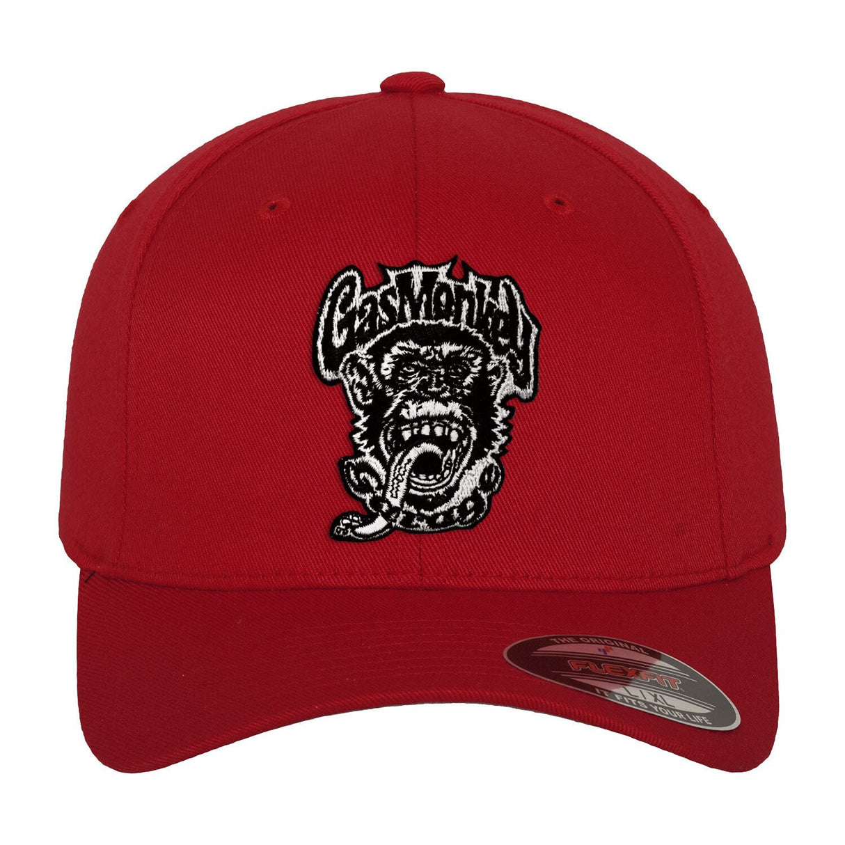 Gas Monkey Garage - Monkey Logo Patch Flexfit Baseball Cap
