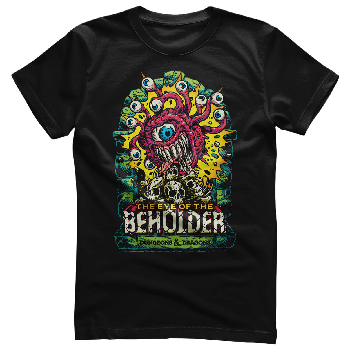 Dungeons & Dragons - The Eye Of The Beholder Mens T-Shirt