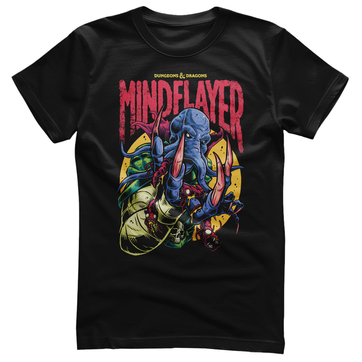 Dungeons & Dragons - Mindflayer Mens T-Shirt