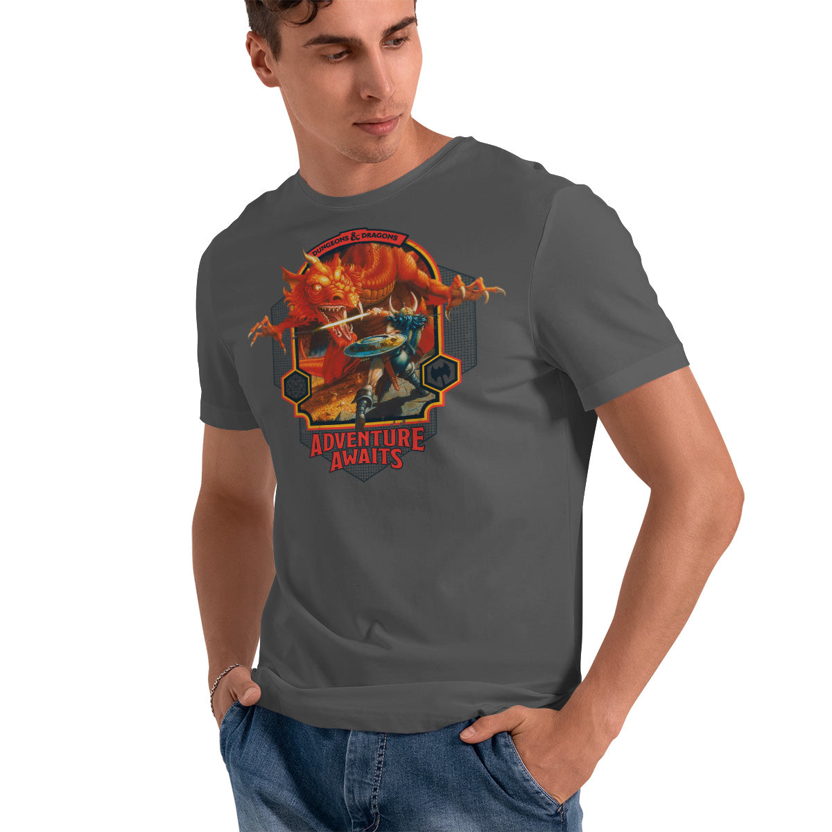 Dungeons & Dragons - Adventure Awaits Mens T-Shirt