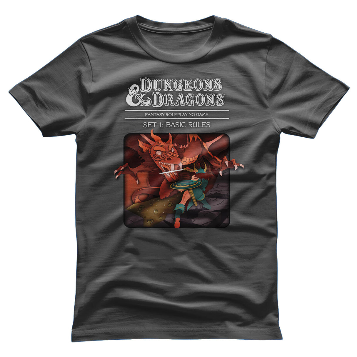 Dungeons & Dragons - Set 1 - Basic Rules Mens T-Shirt