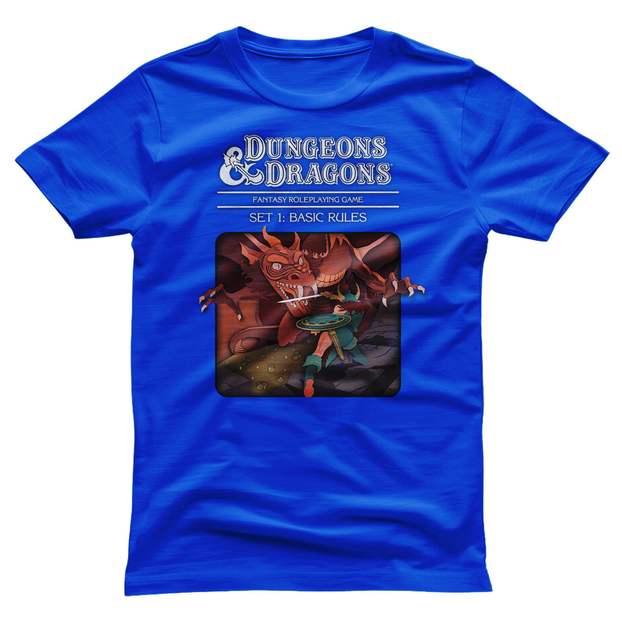 Dungeons & Dragons - Set 1 - Basic Rules Mens T-Shirt