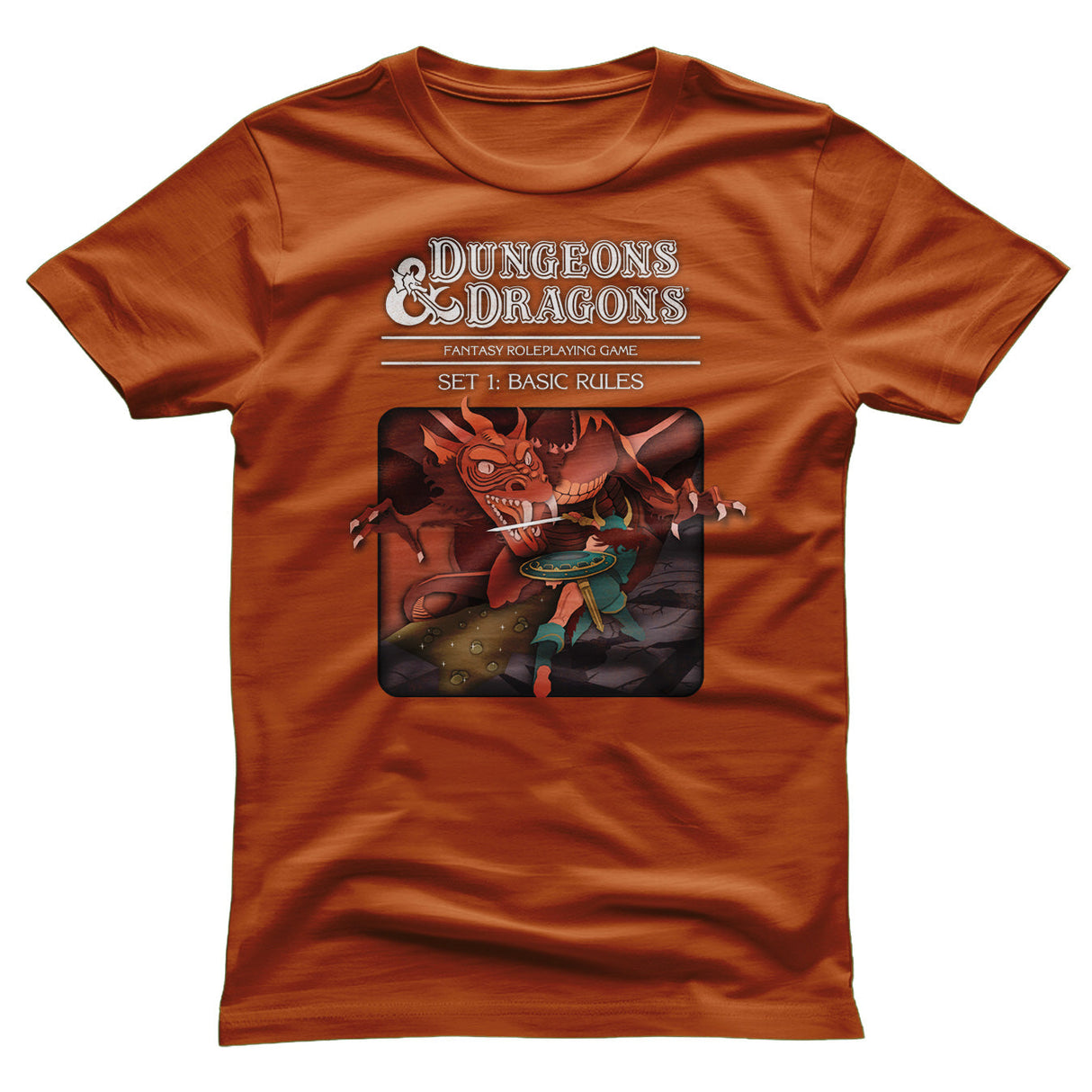 Dungeons & Dragons - Set 1 - Basic Rules Mens T-Shirt