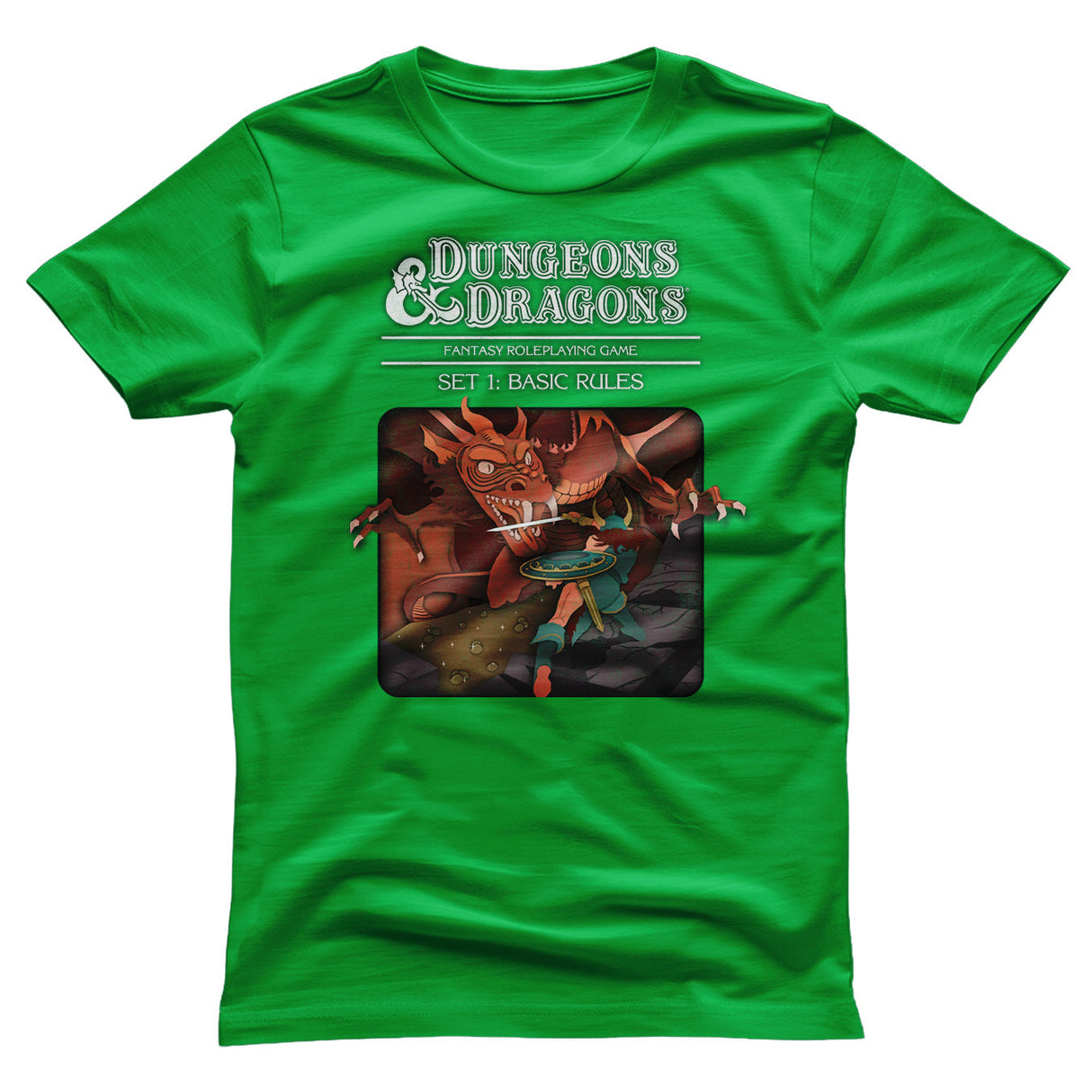 Dungeons & Dragons - Set 1 - Basic Rules Mens T-Shirt