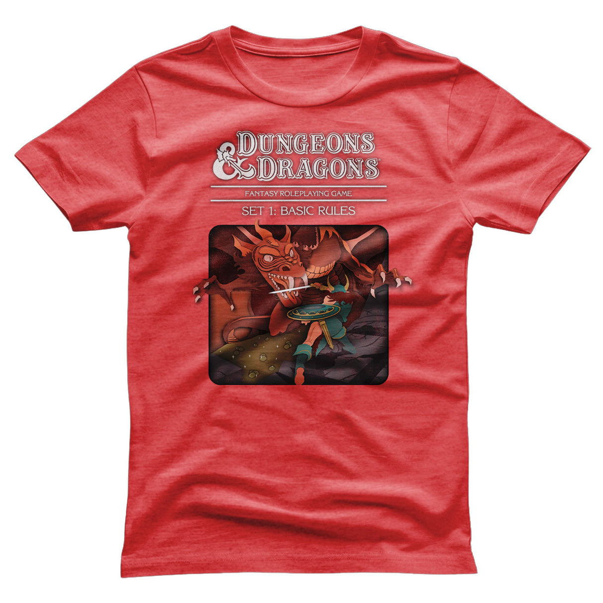 Dungeons & Dragons - Set 1 - Basic Rules Mens T-Shirt