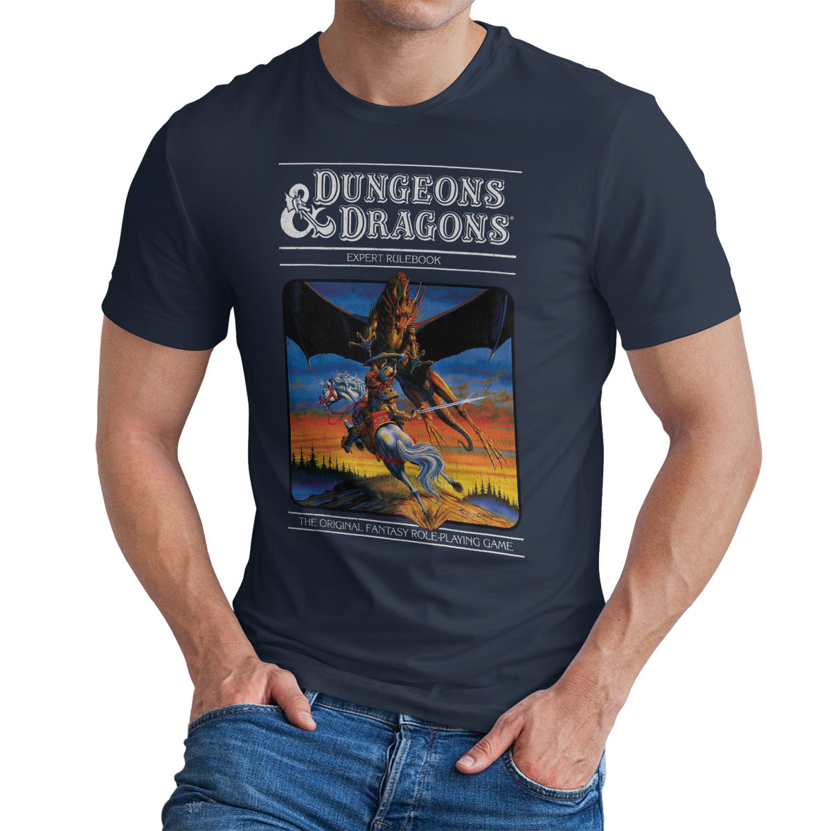 Dungeons & Dragons - Expert Rulebook Mens T-Shirt
