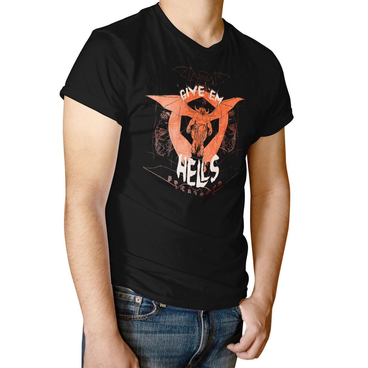 Dungeons & Dragons - D&D - Give Them Hells Mens T-Shirt