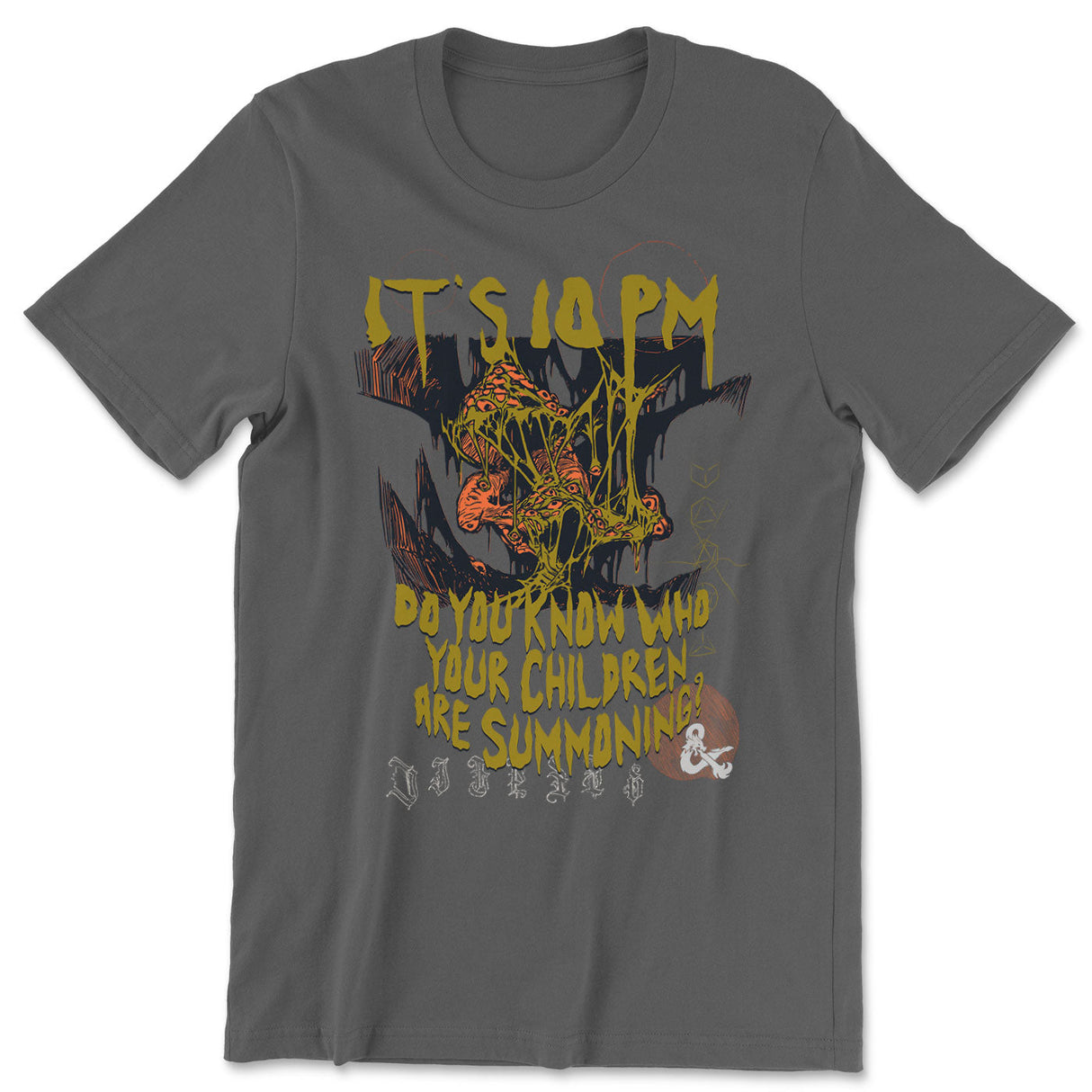 Dungeons & Dragons - D&D - It's 10pm Mens T-Shirt