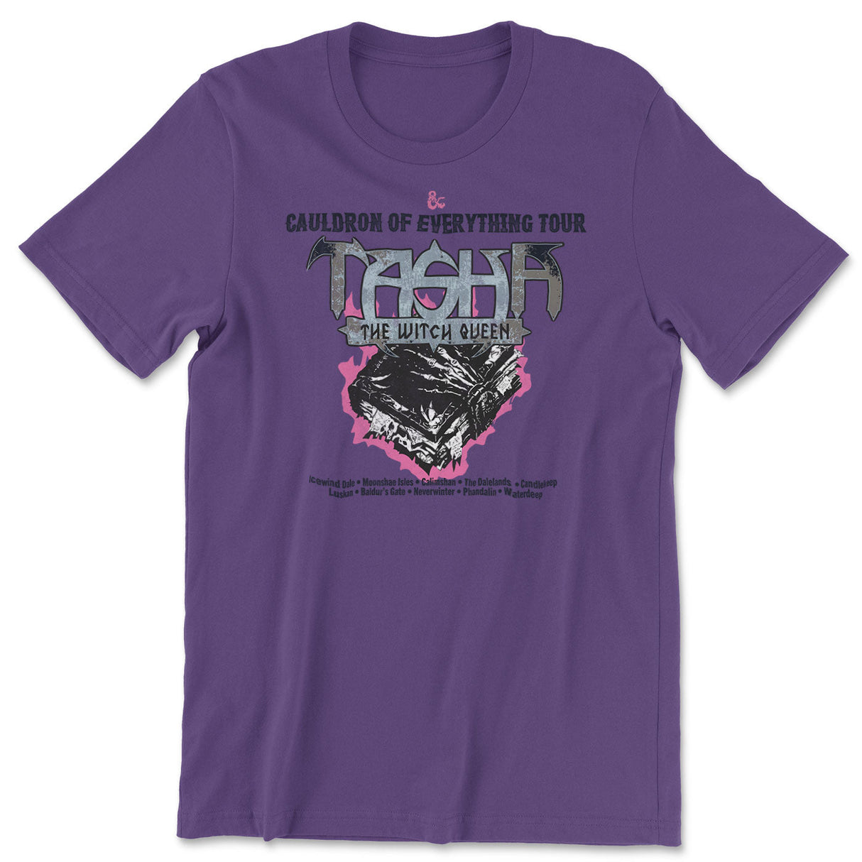 Dungeons & Dragons - D&D - Tasha The Witch Queen Tour Mens T-Shirt