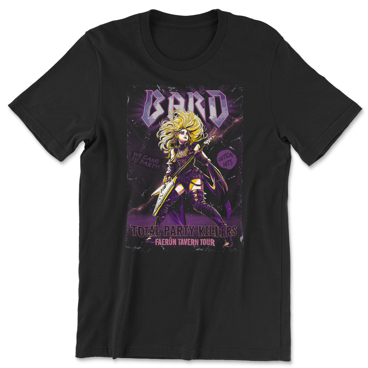 Dungeons & Dragons - BARD - The Total Party Killers Mens T-Shirt