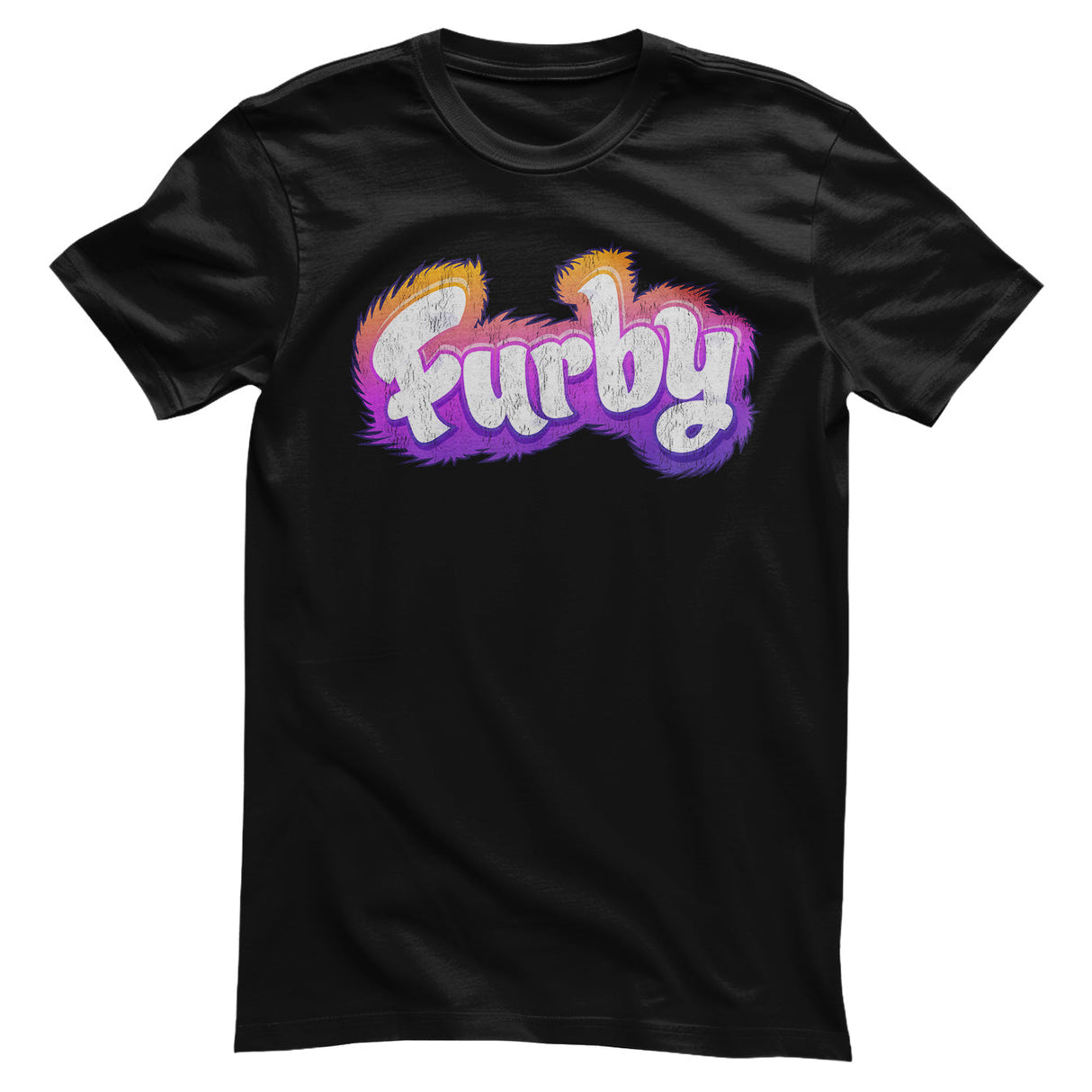 Furby - Washed Logotype Mens T-Shirt
