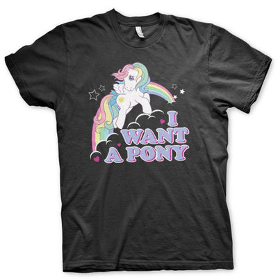 My Little Pony - I Want A Pony Mens T-Shirt