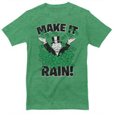 Monopoly - Make It Rain Mens T-Shirt