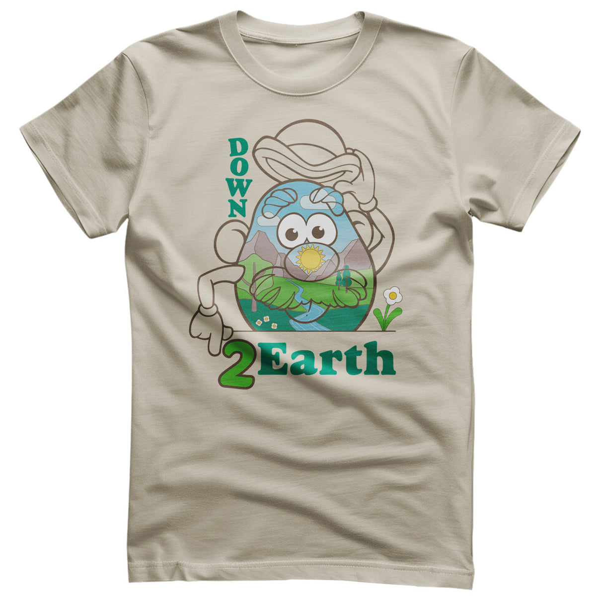 Mr Potato Head - Down 2 Earth Mens T-Shirt
