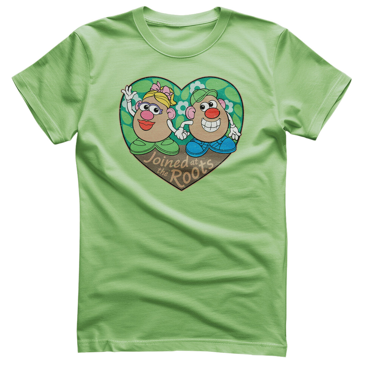 Mr Potato Head - Mr & Mrs Potato Head - Joined at the Roots Mens T-Shirt