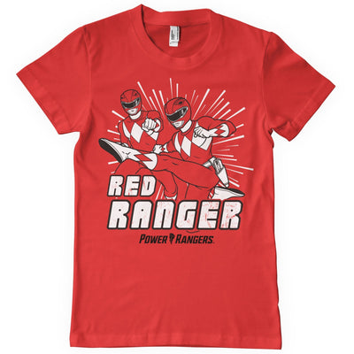 Power Rangers - Red Ranger Mens T-Shirt