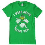 Power Rangers - I Wear Green Every Day Mens T-Shirt