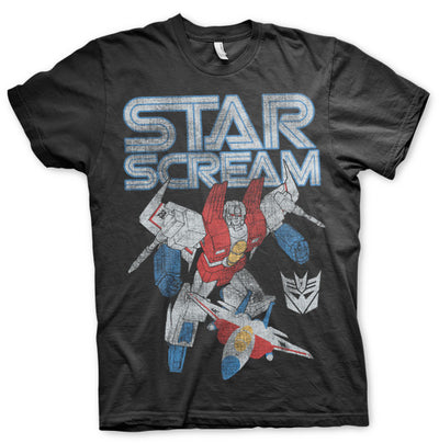 Transformers - Starscream Distressed Mens T-Shirt