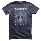 Transformers - Christmas Pattern Mens T-Shirt