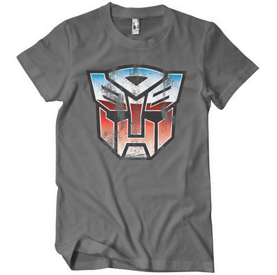 Transformers - Distressed Autobot Shield Mens T-Shirt