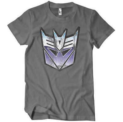 Transformers - Distressed Decepticon Shield Mens T-Shirt