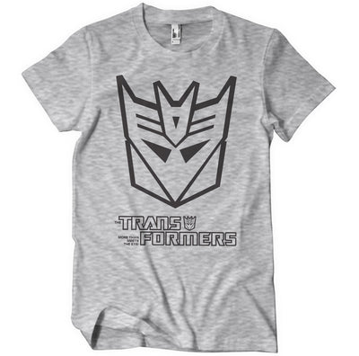 Transformers - Decepticon Monotone Mens T-Shirt