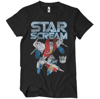 Transformers - Starscream Washed Mens T-Shirt