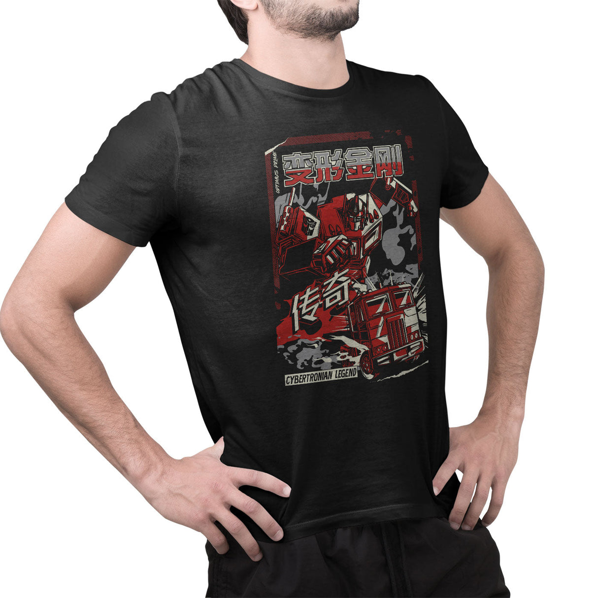 Transformers - Japanese Cybertronian Legend Mens T-Shirt