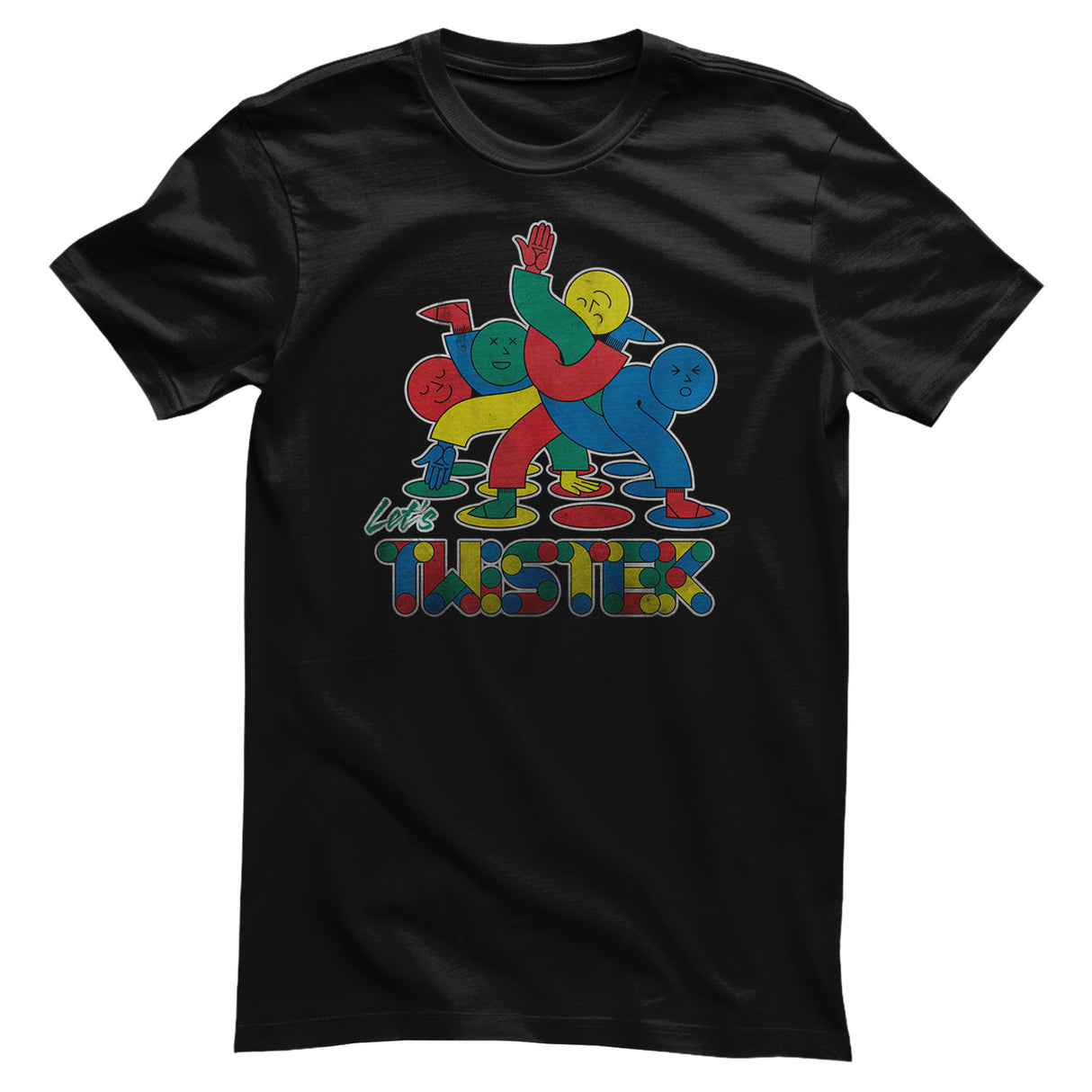 Twister - Let's Twister Mens T-Shirt