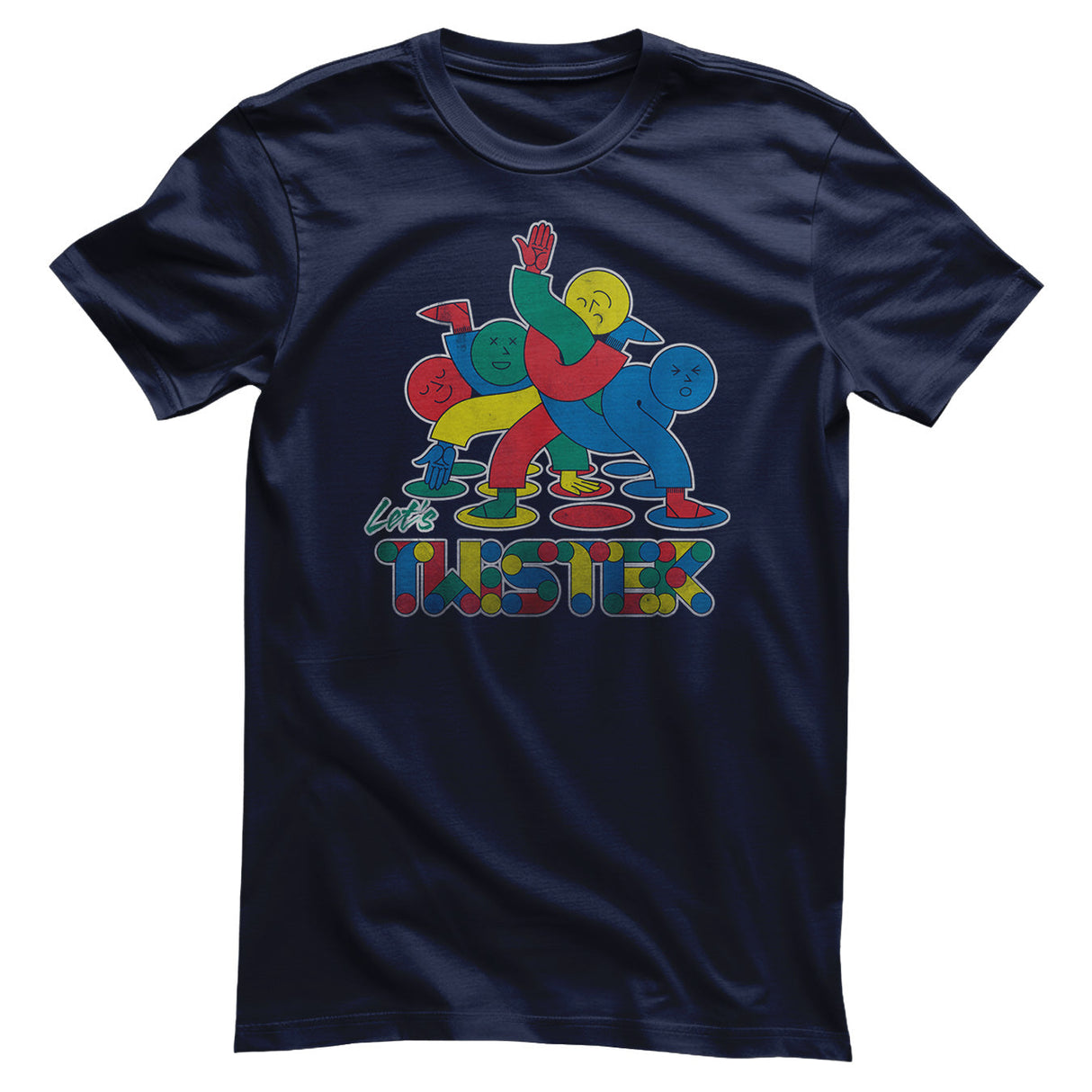 Twister - Let's Twister Mens T-Shirt