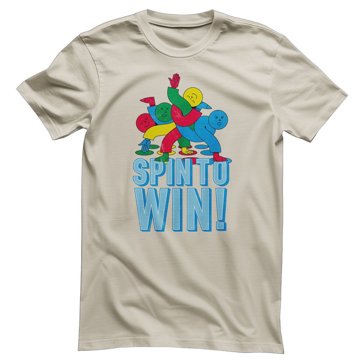 Twister - Spin To Win! Mens T-Shirt