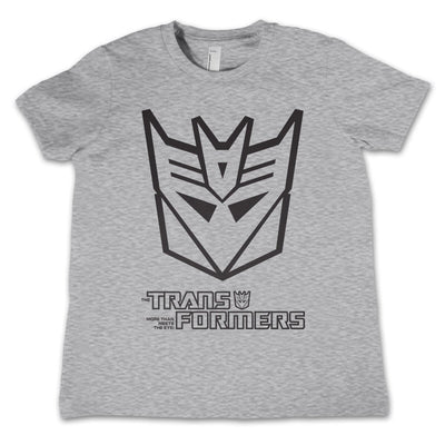 Transformers - Decepticon Monotone Kids T-Shirt