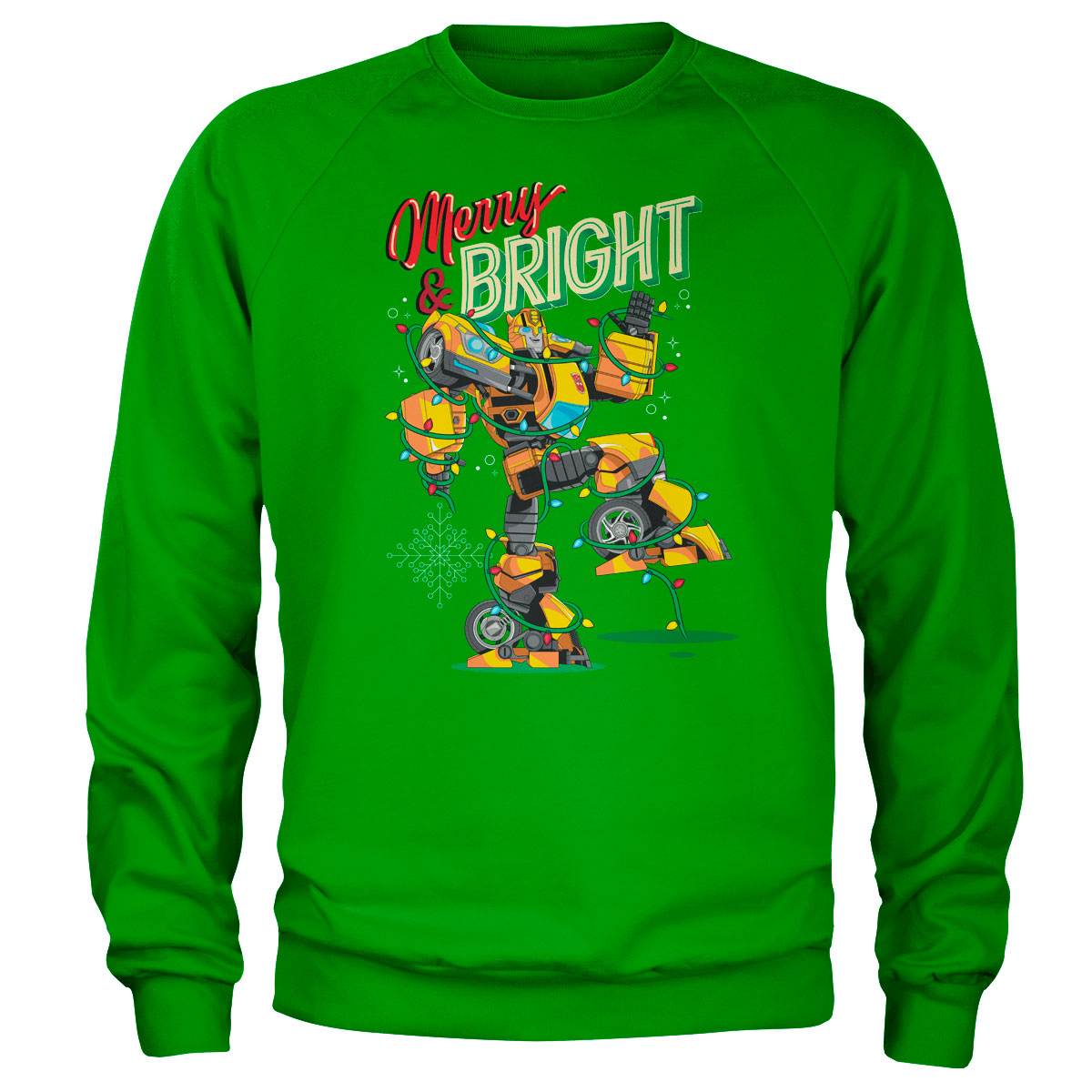 Transformers - Merry & Bright Bumblebee Sweatshirt