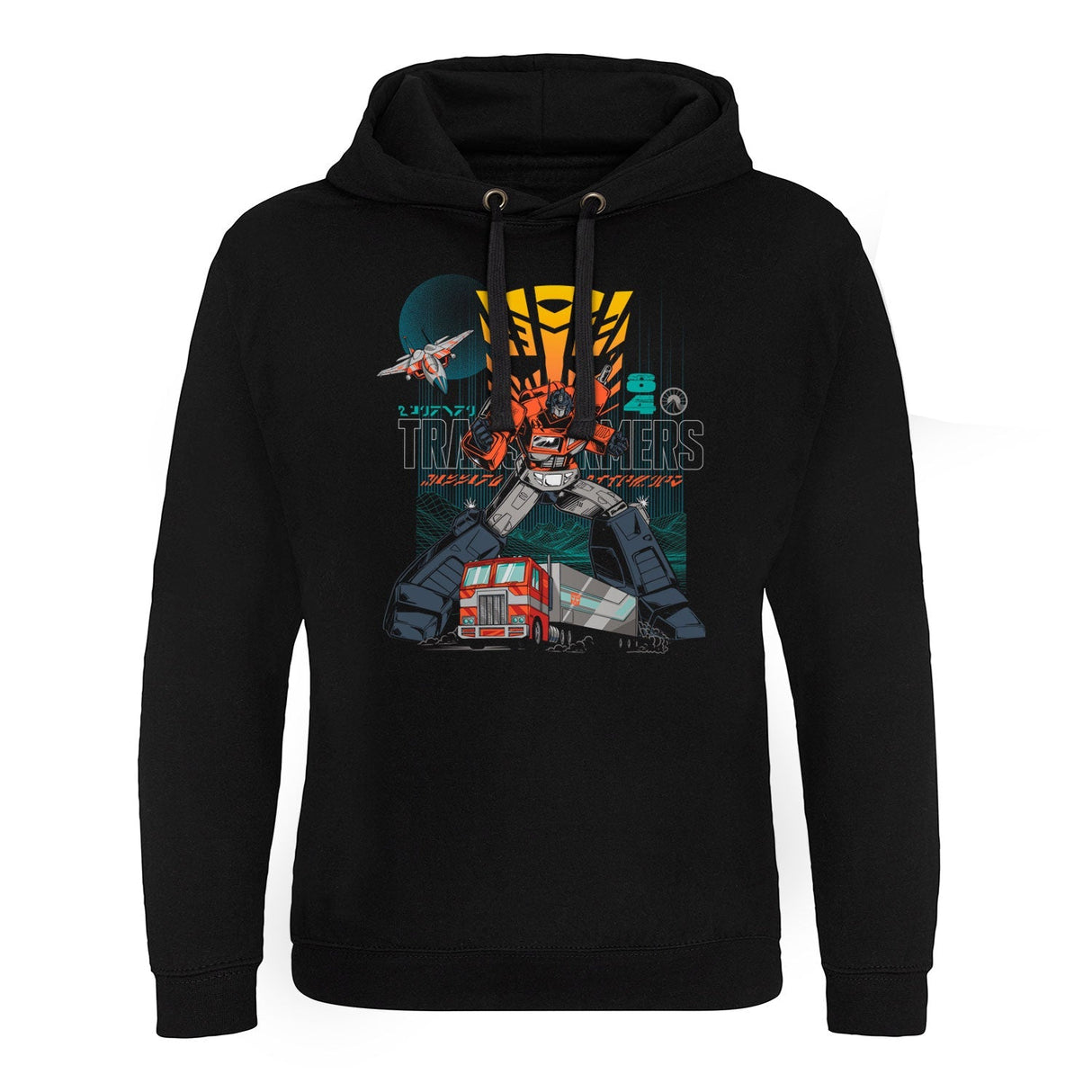 Transformers - Transformer 84 Retro Grid Epic Hoodie