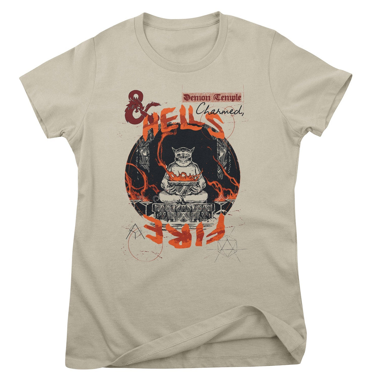 Dungeons & Dragons - D&D - Hells Fire Women T-Shirt