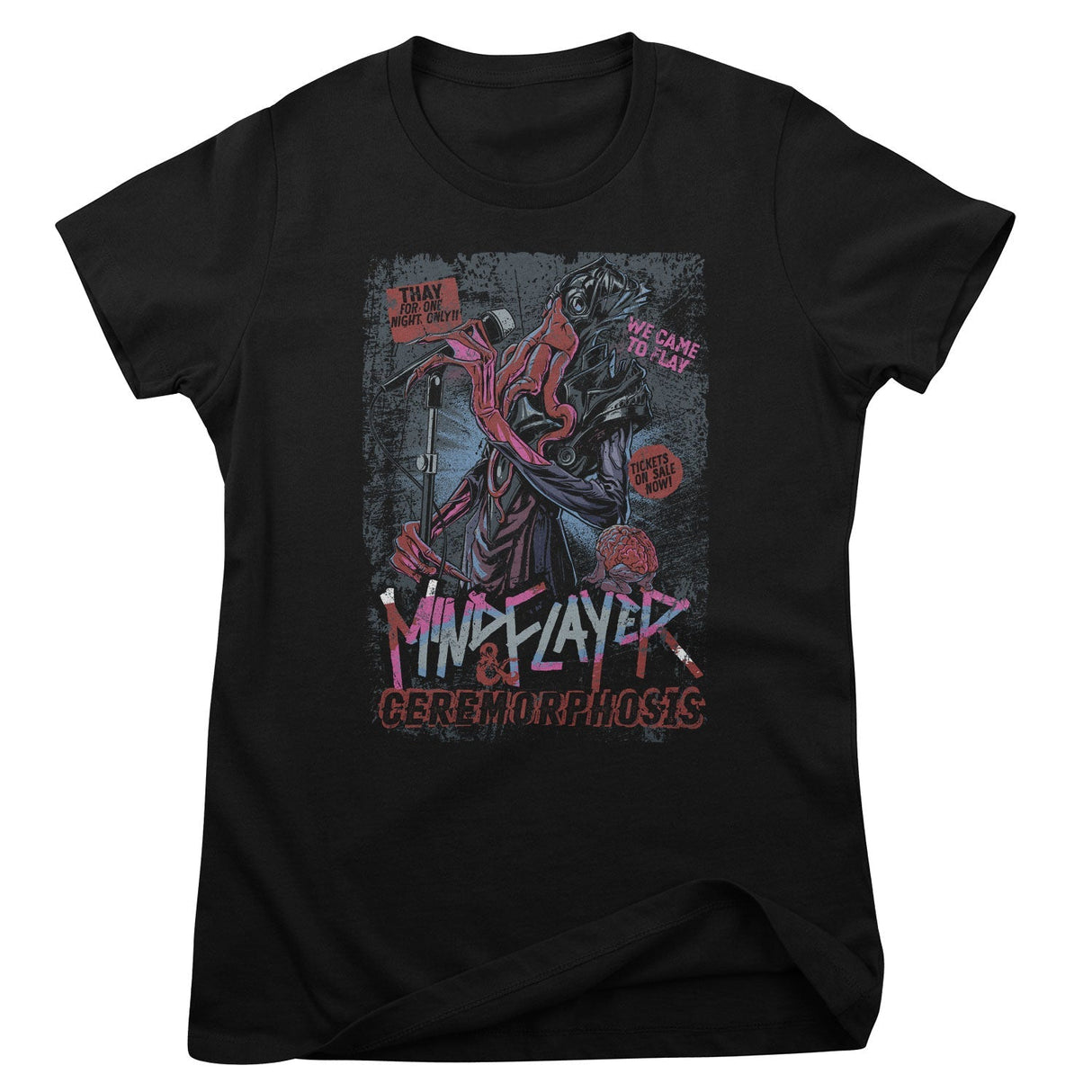Dungeons & Dragons - Mindflayer & Ceremorphosis Women T-Shirt