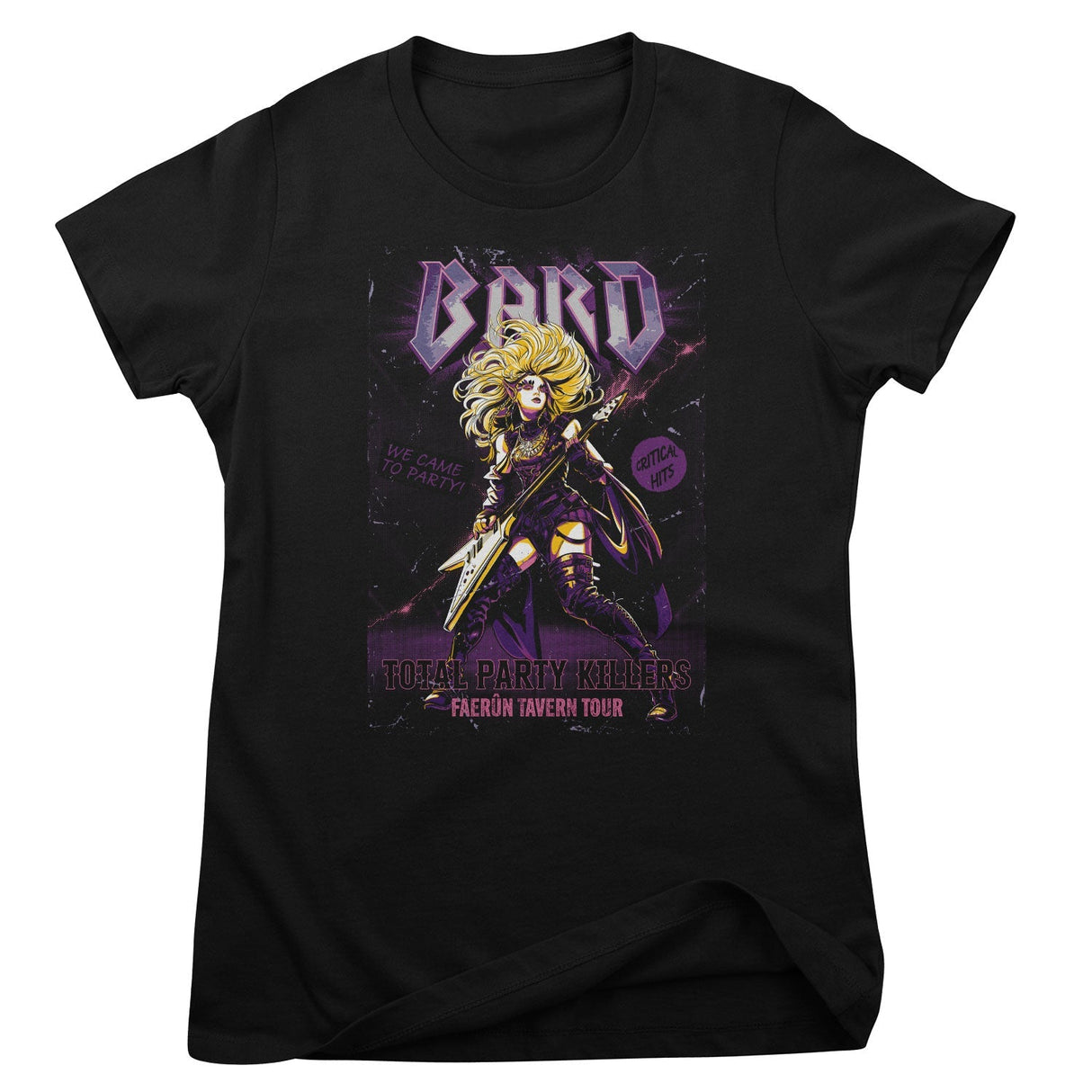 Dungeons & Dragons - BARD - The Total Party Killers Women T-Shirt