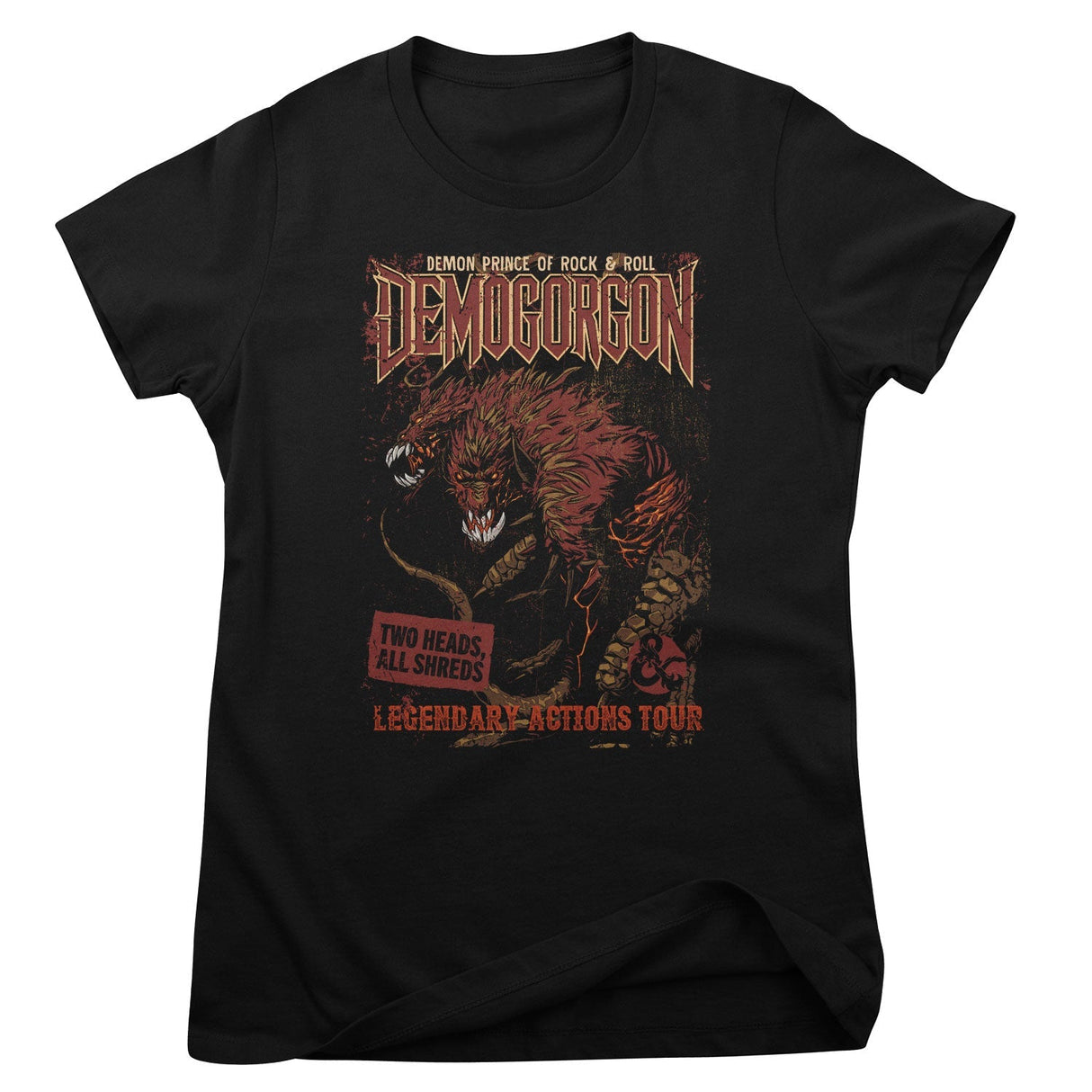 Dungeons & Dragons - Demogorgon - Prince Of Rock & Roll Women T-Shirt
