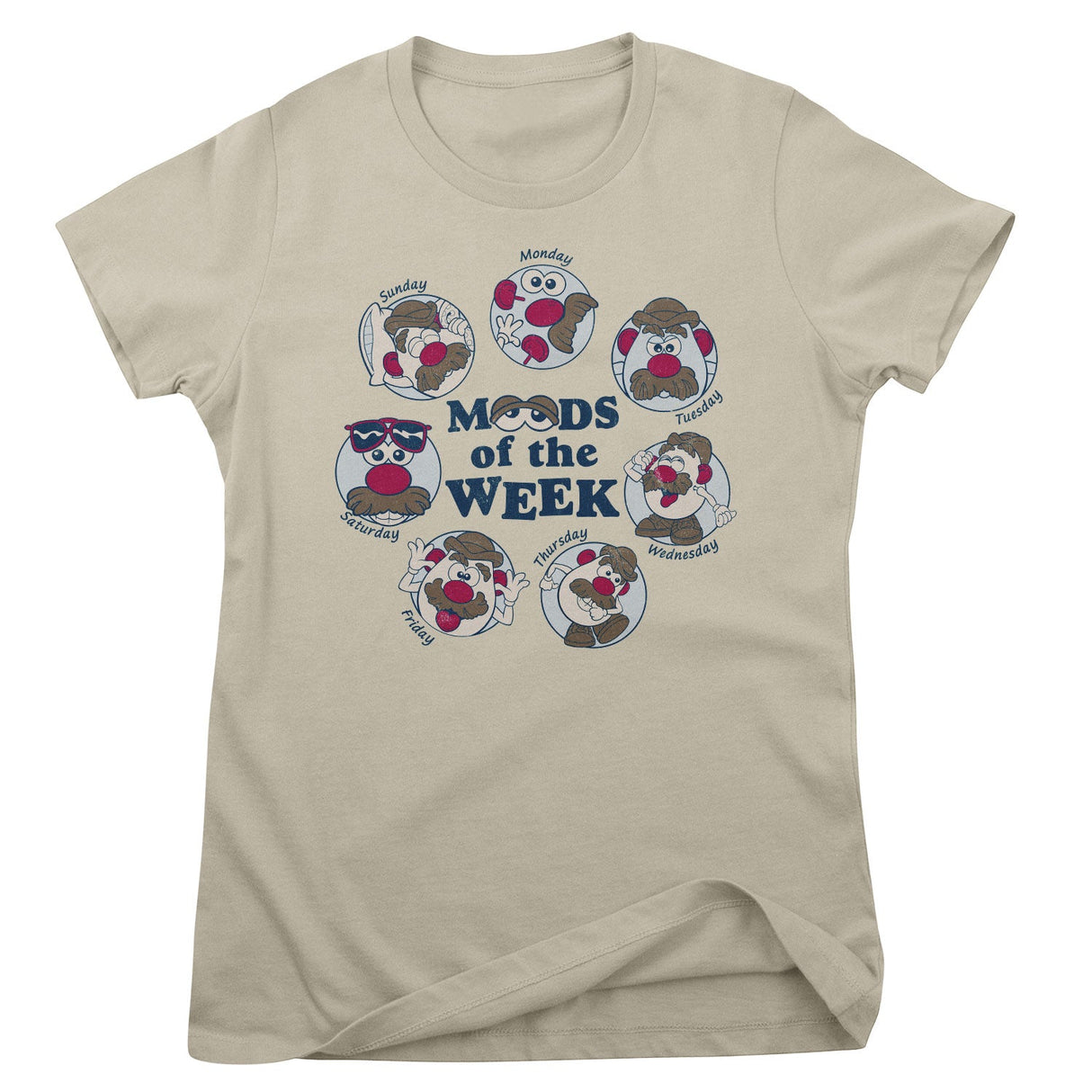 Mr Potato Head - Moods of the Week Women T-Shirt