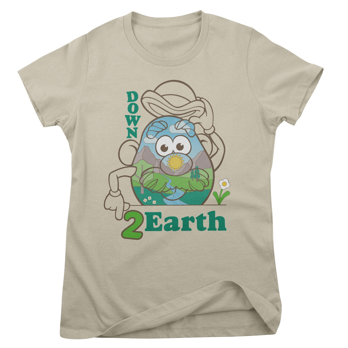 Mr Potato Head - Down 2 Earth Women T-Shirt
