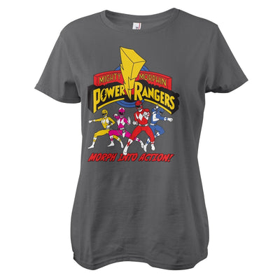 Power Rangers - Morph Into Action Women T-Shirt