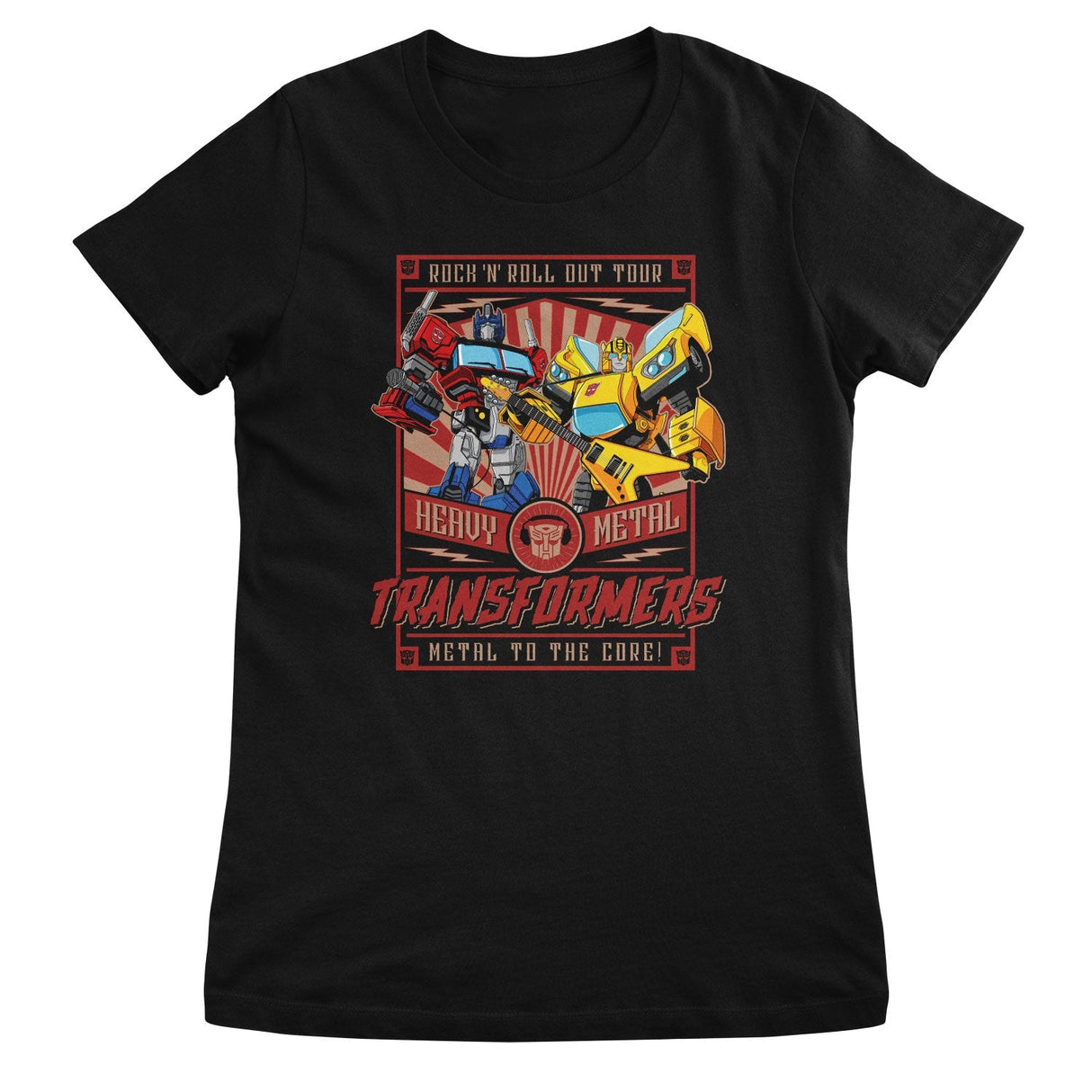 Transformers - Rock 'n Roll Out Tour Women T-Shirt